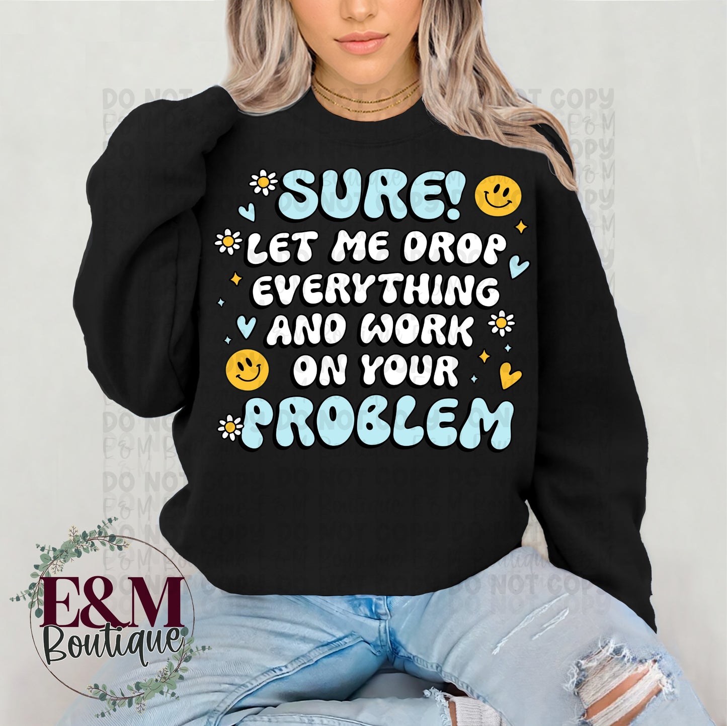 Sure, Let Me Drop Everything