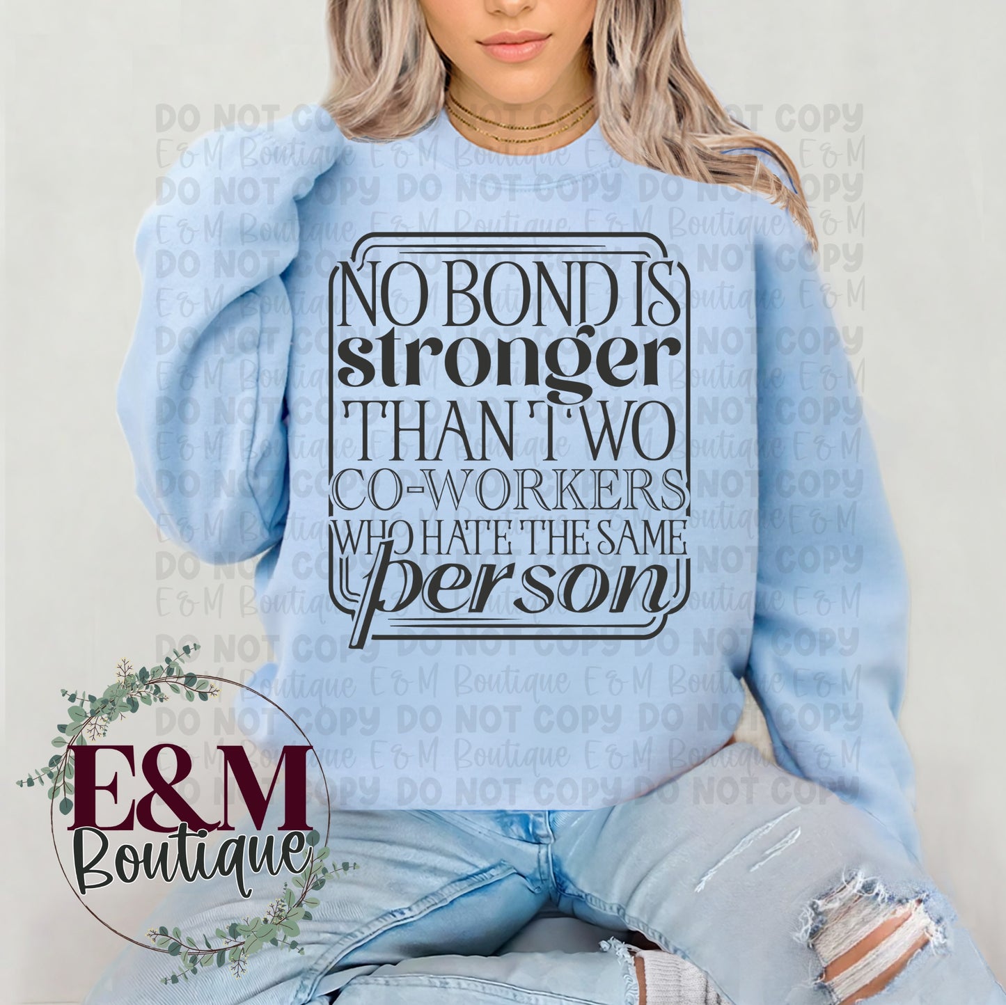 No Bond is Stronger