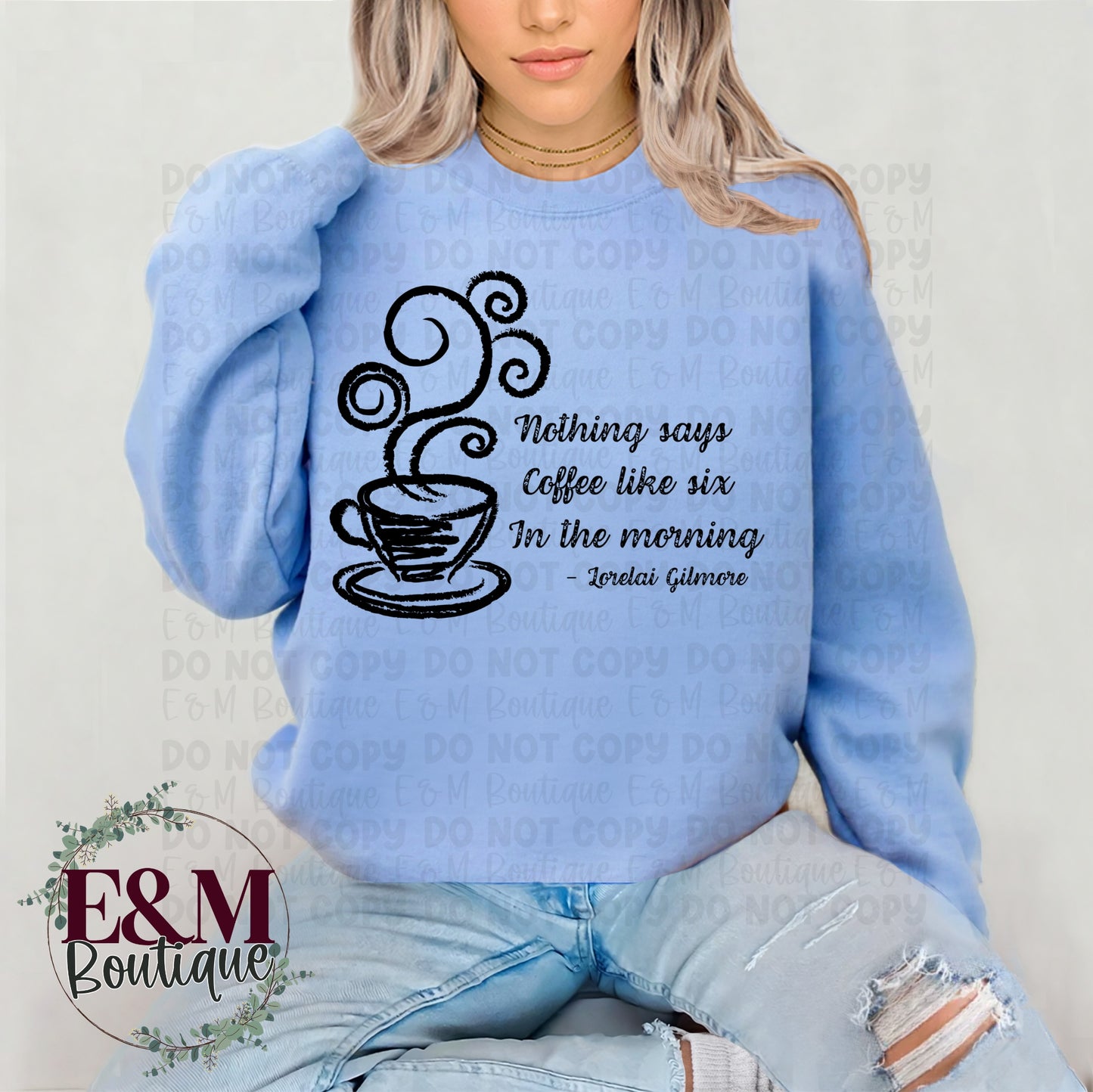 Nothing Says Coffee like Six in the Morning