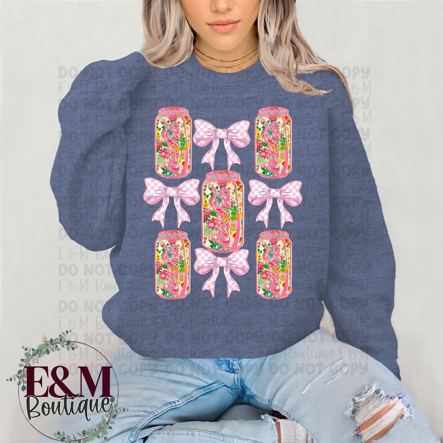 Floral Coca Cola Bow’s