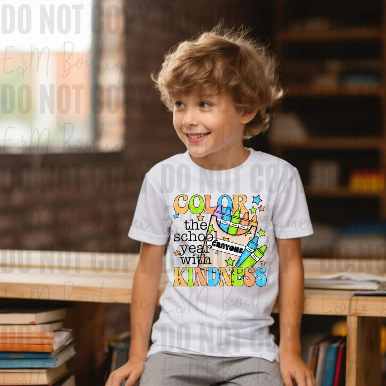 Color the School Year With Kindness(Kids)