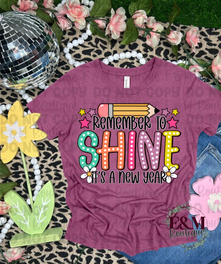 Remember To Shine(Kids)
