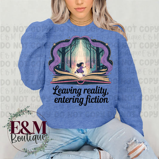 Leaving Reality, Entering Fiction
