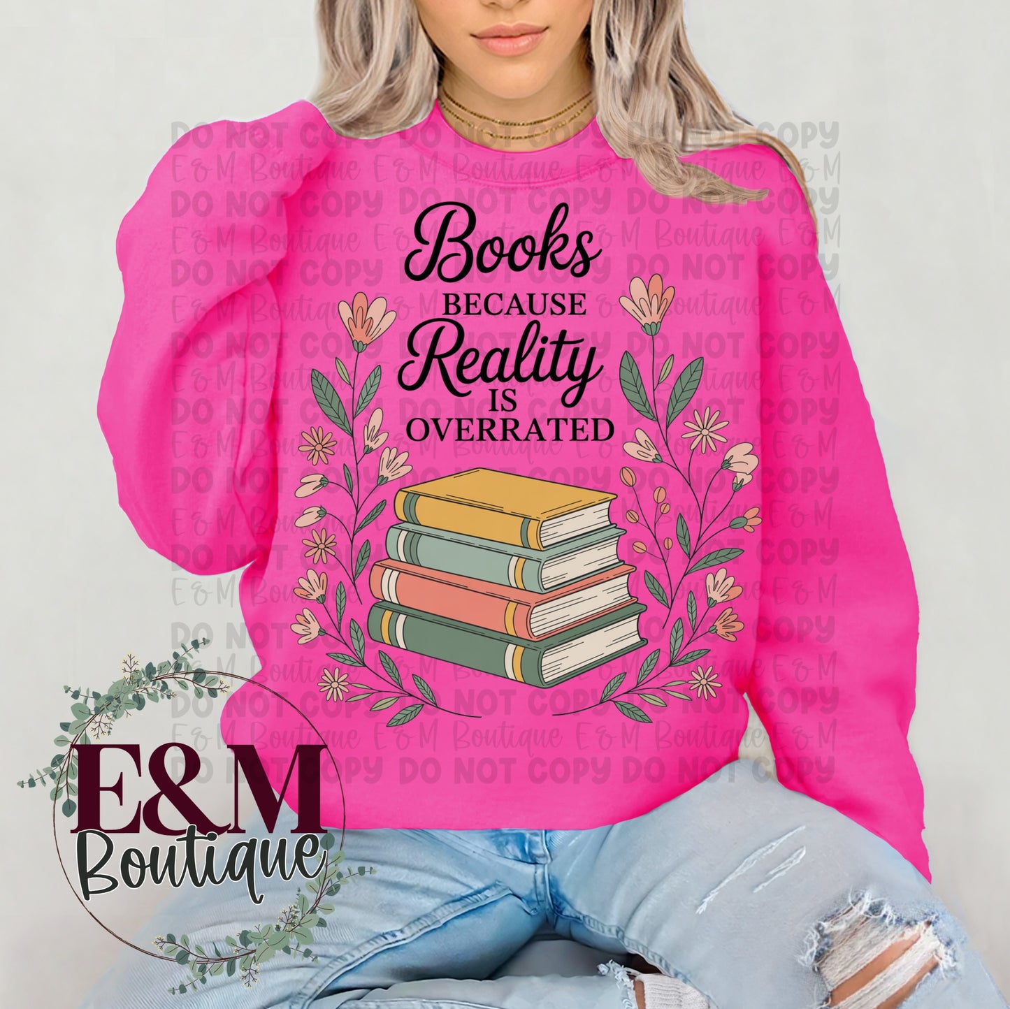 Books Because Reality is Overrated