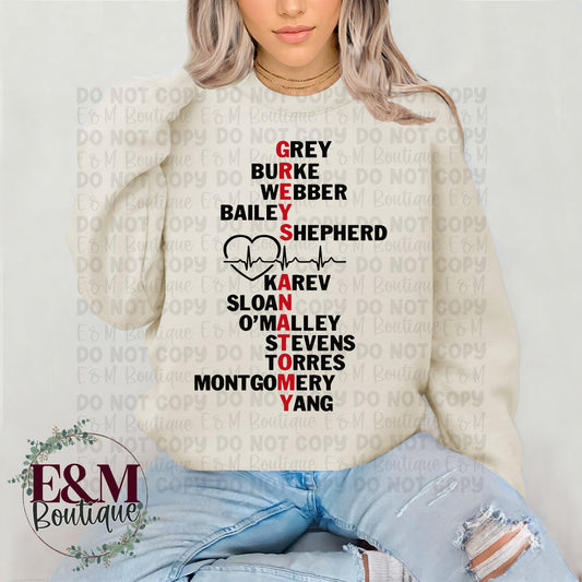 Greys Anatomy Doctors