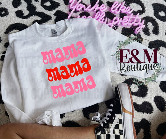 Mama x3 Hearts