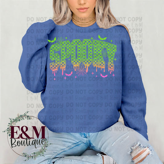 Spooky Green & Pink