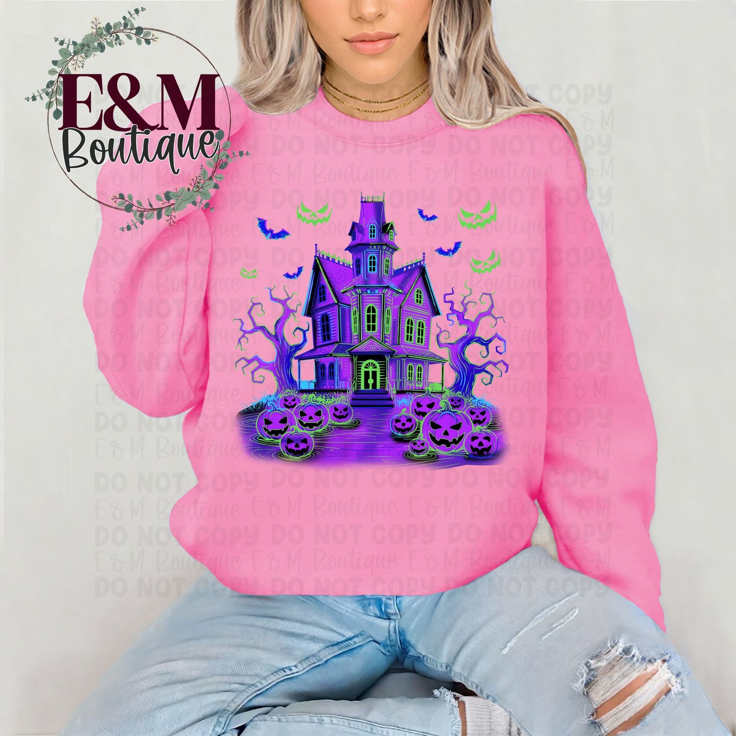 Purple Haunted House