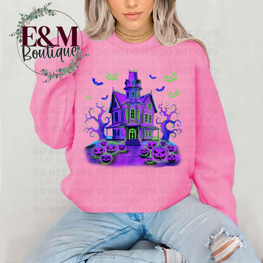 Purple Haunted House