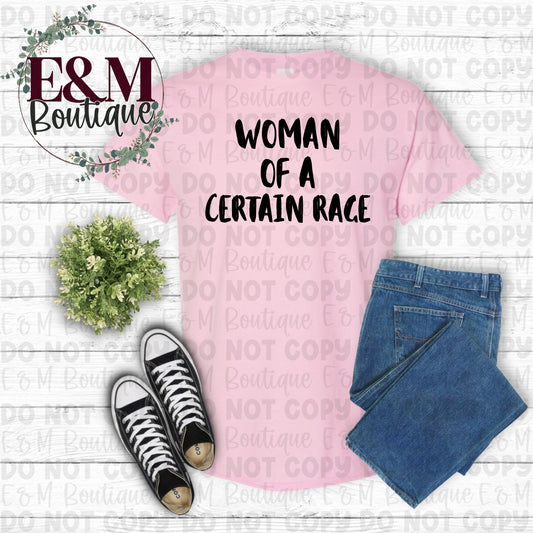 Woman Of A Certain Rage