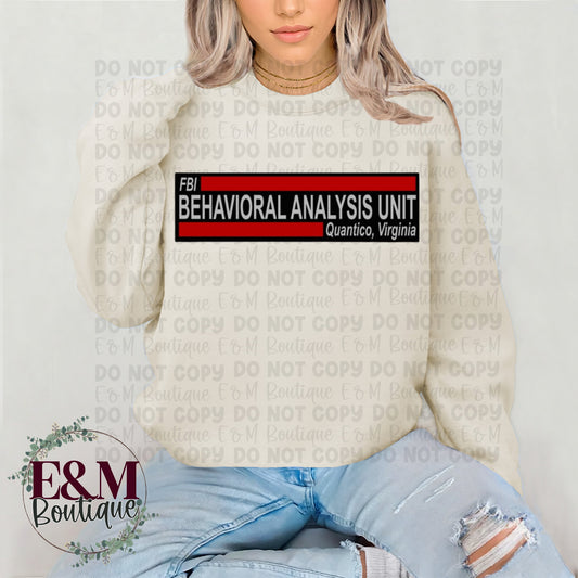 FBI Behavioral Analysis Unit