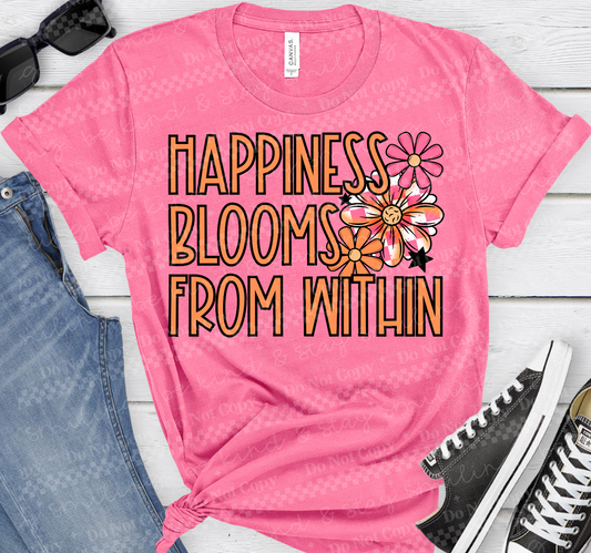 Happiness Blooms from Within
