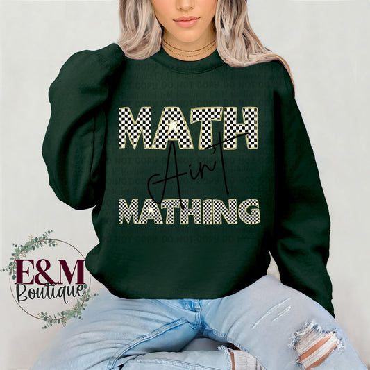Math Ain’t Mathing