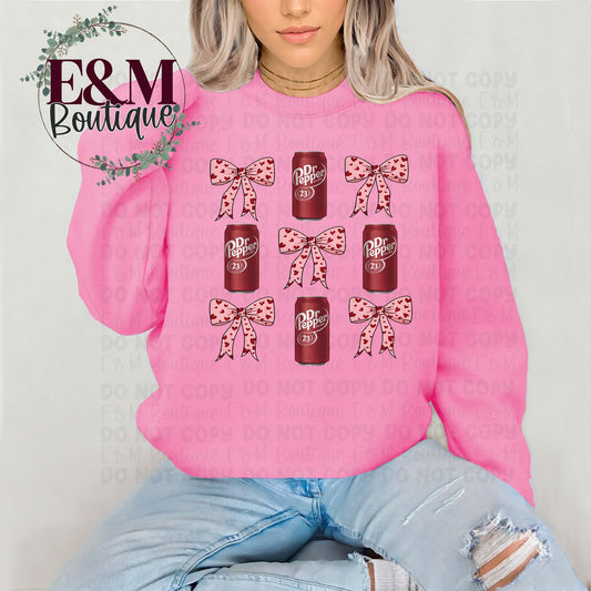 Dr Pepper Bows