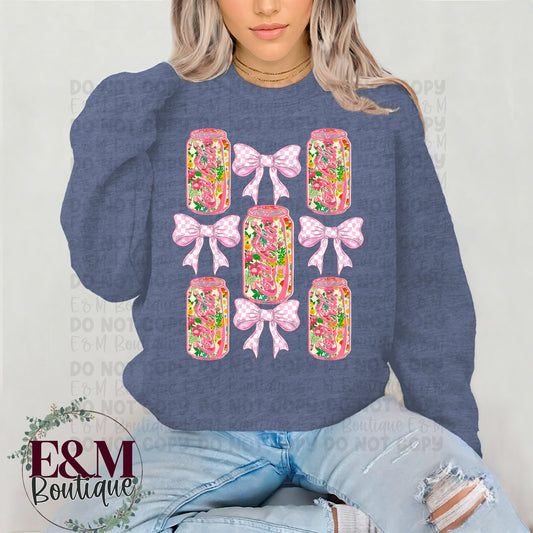 Floral Coca Cola Bow’s