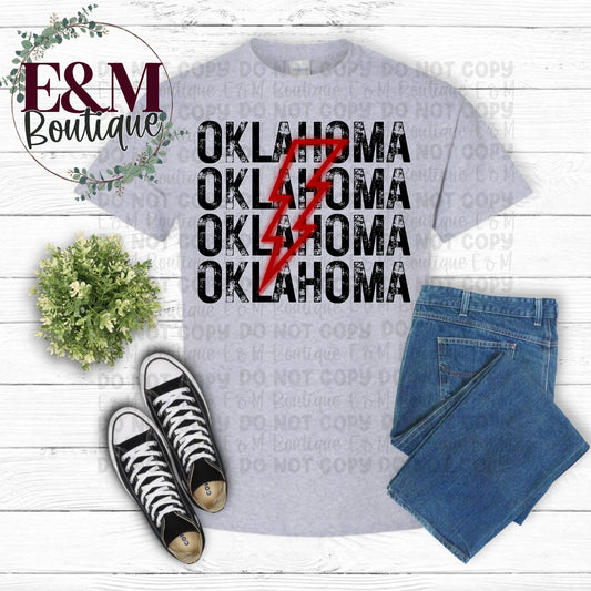 Lightening Bolt Sooners