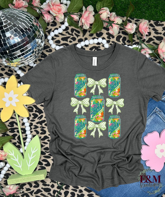 Mountain Dew Floral Bow