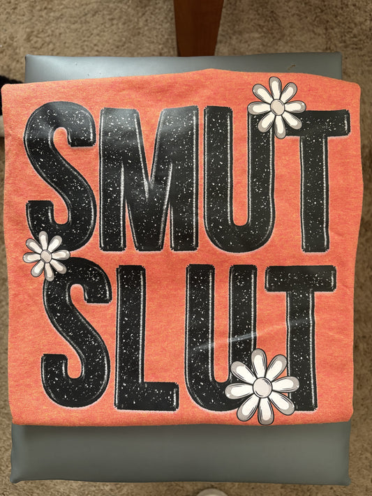 Smut Sl*t (Gildan, Large, Sunset)