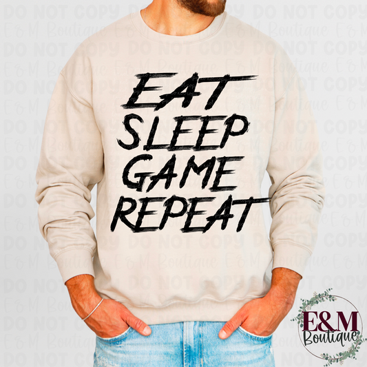 Eat, Sleep, Game