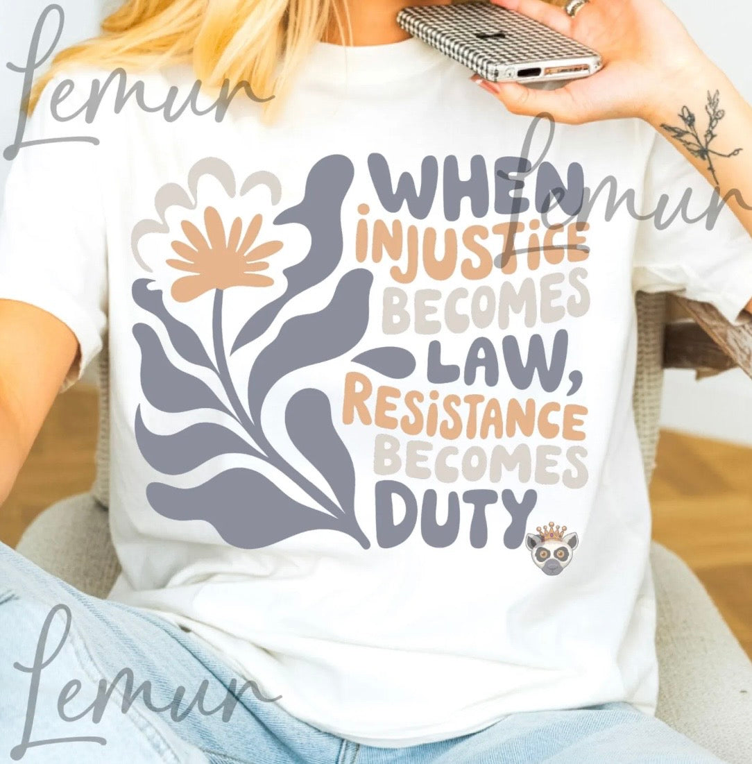 When Injustice Becomes Law