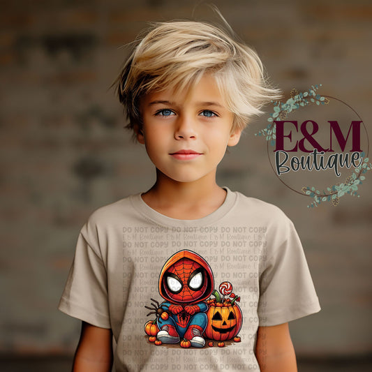 Spider Pumpkin Kids