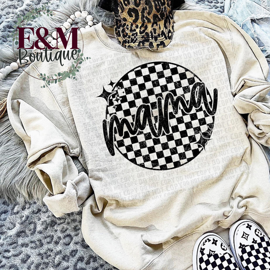 Checkered/Cheetah Mama