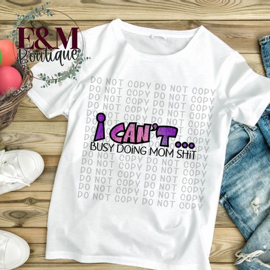 I can’t…