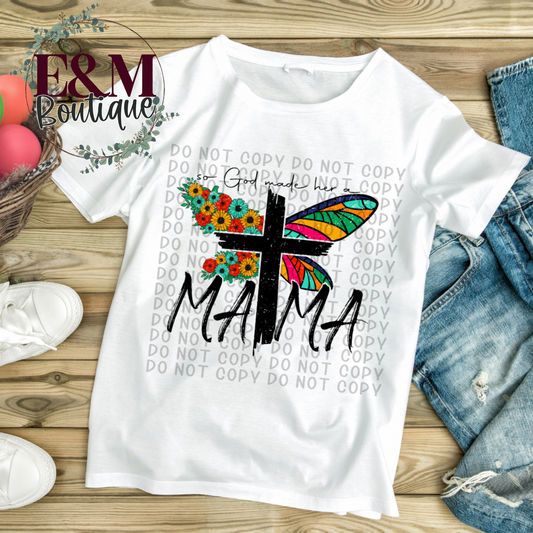 Mama Butterfly Cross