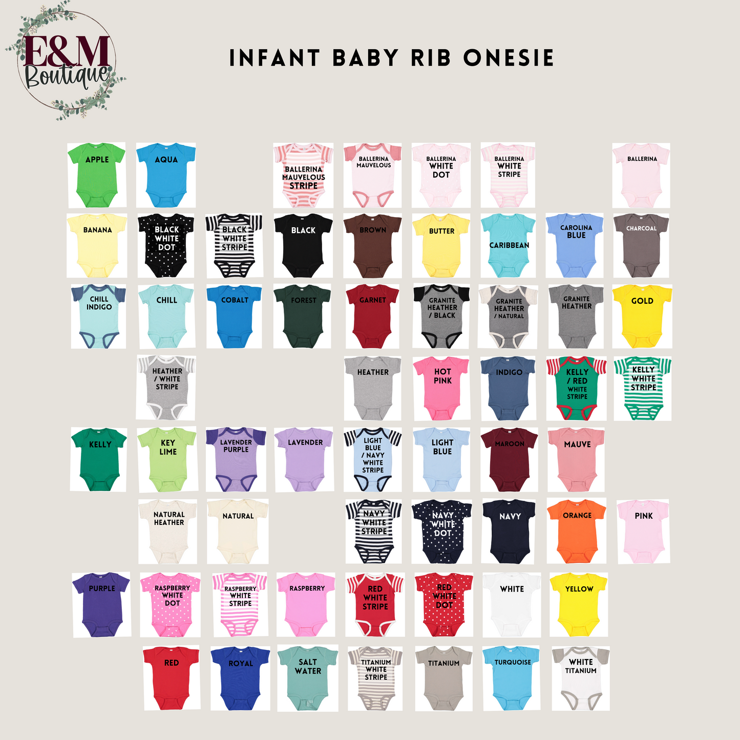 *Infant Custom Design*