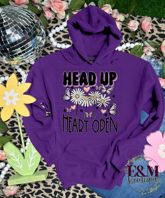 Head up, Heart Open