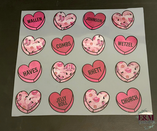 Country Hearts (misspelling)
