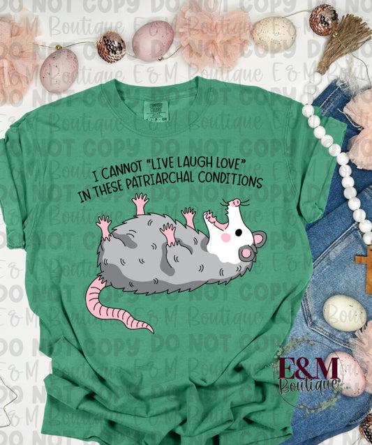 I Can’t “Live, Laugh, Love”