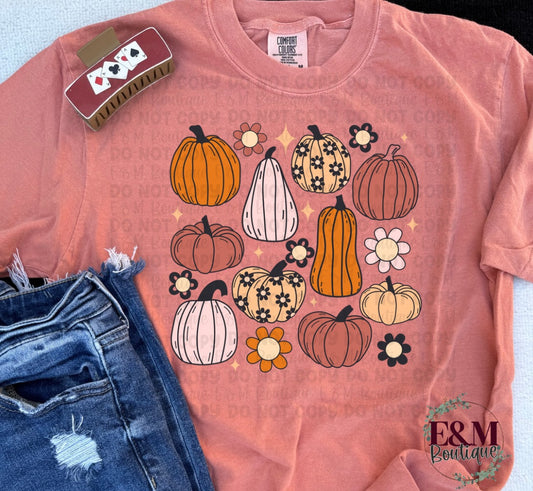 Fall Pumpkin Collage