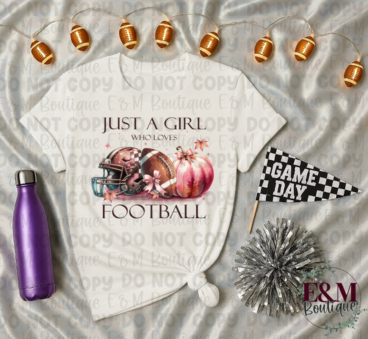 Just A Girl Who Loves Football