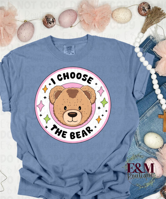 I Choose the Bear