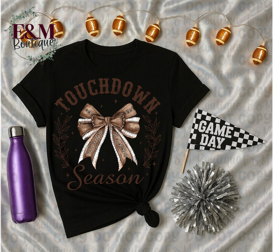 Touchdown Season Football Bow