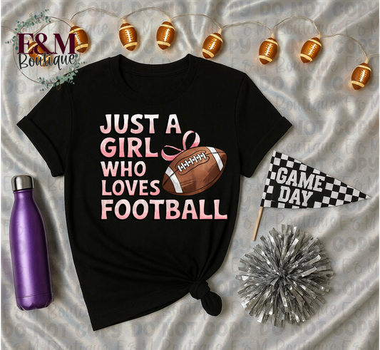 Just A Girl Who Loves Football