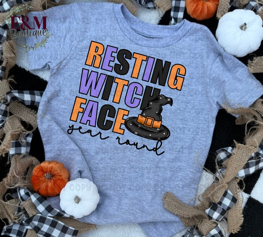 Resting Witch Face Year Round